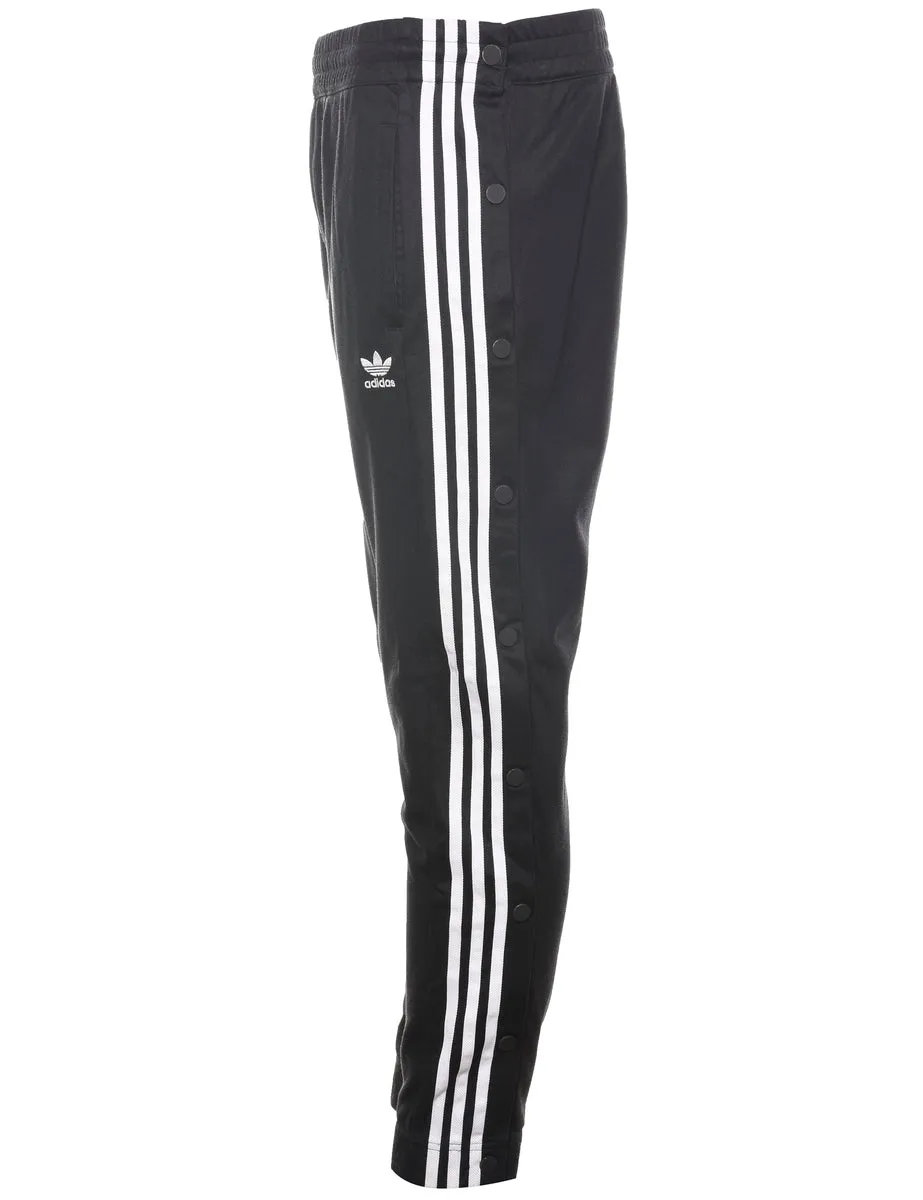 Adidas Classic Black & White Jogging Bottoms - W34 L29