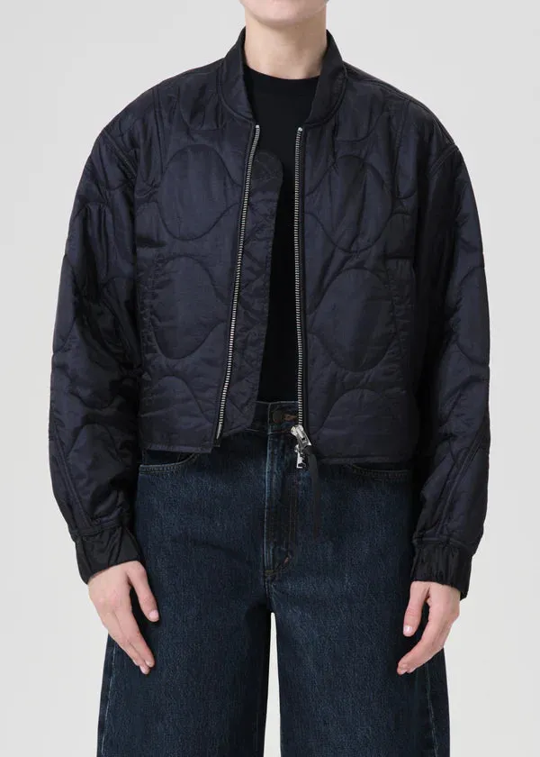 AGOLDE IONA QUILTED JACKET