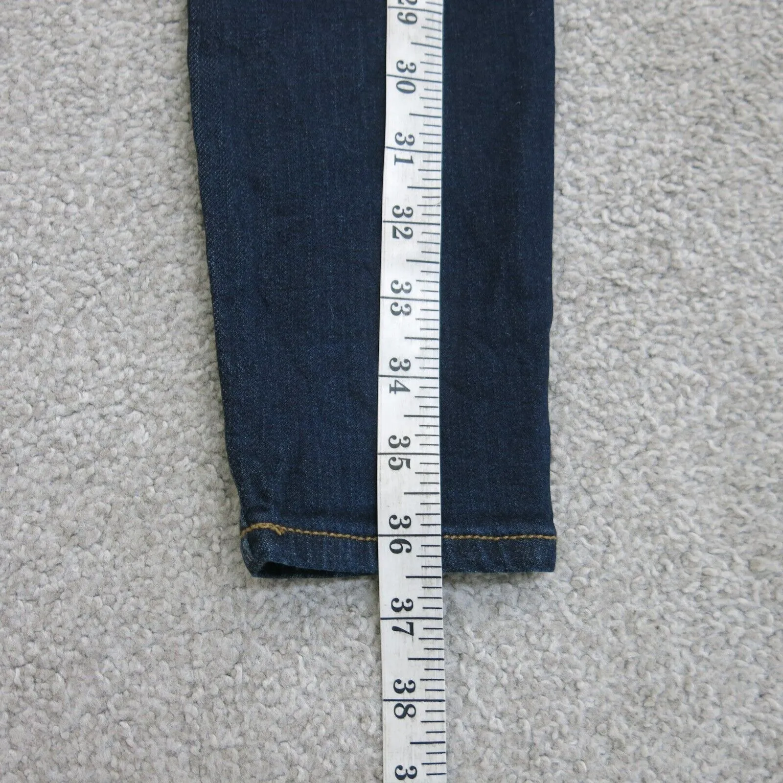 American Eagle Jeans Womens Blue 0 Denim Stretch Skinny Leg Mid Rise Cotton