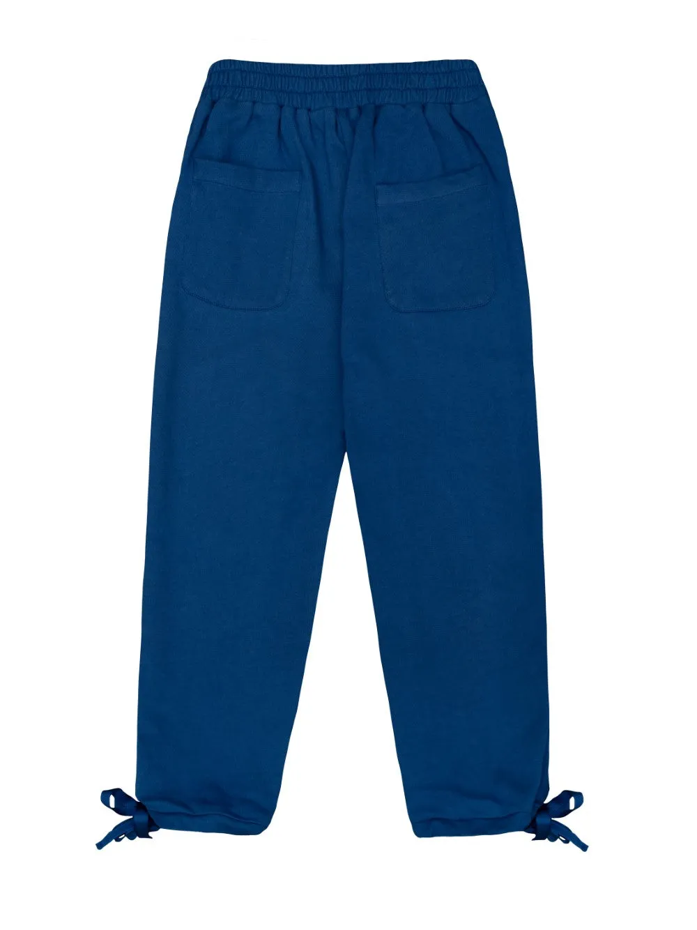 Blue French Terry Trousers