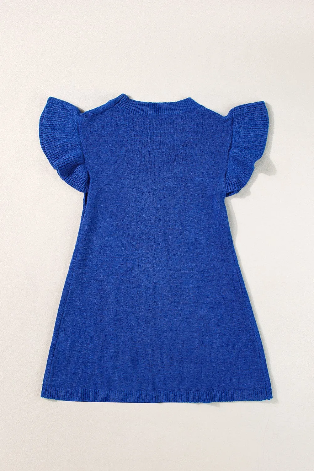 Blue Knit Tunic