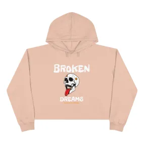 BROKEN DREAMS CROP HOODIE