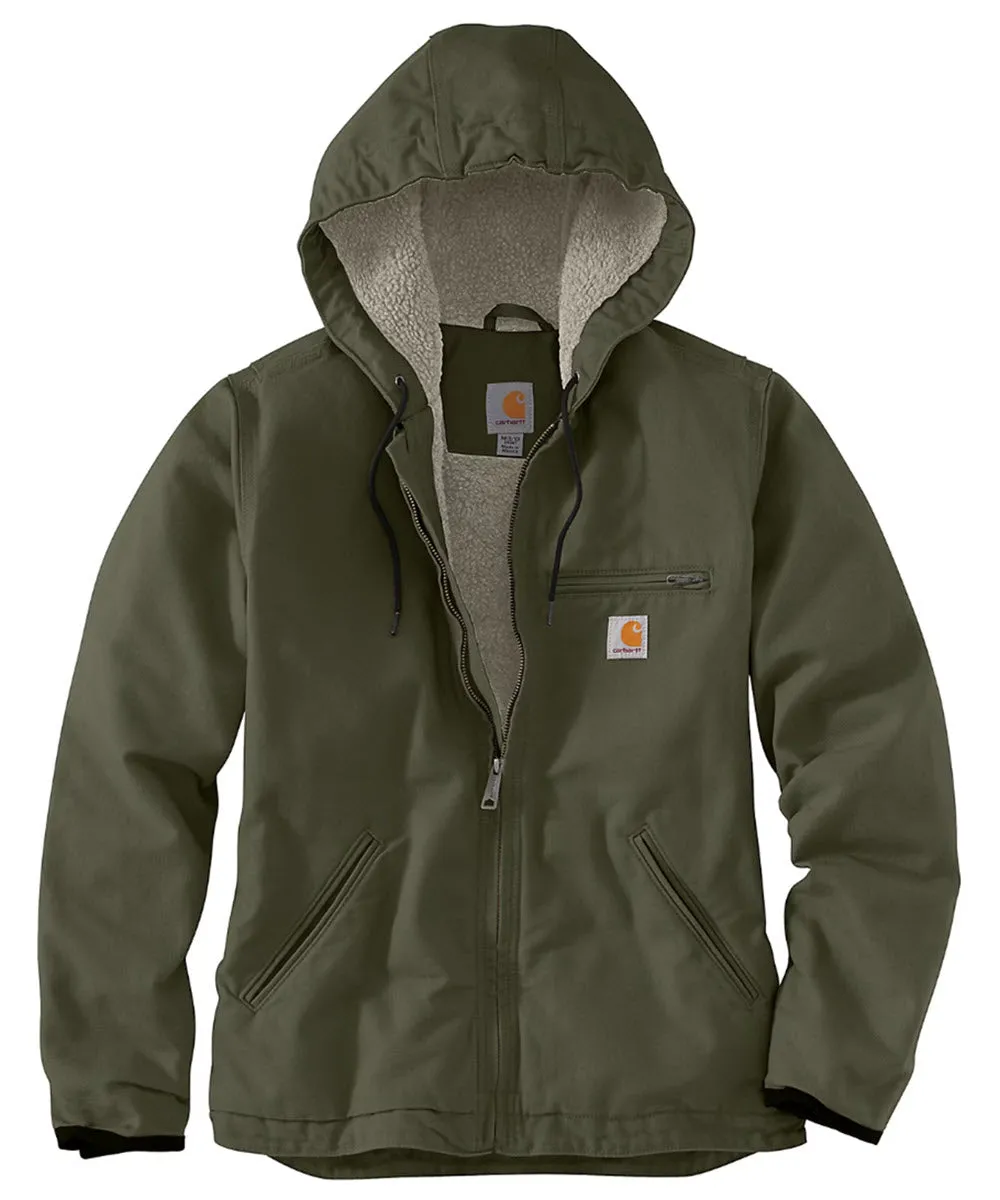 Carhartt Women's Sherpa Lined Sierra Jacket - Basil