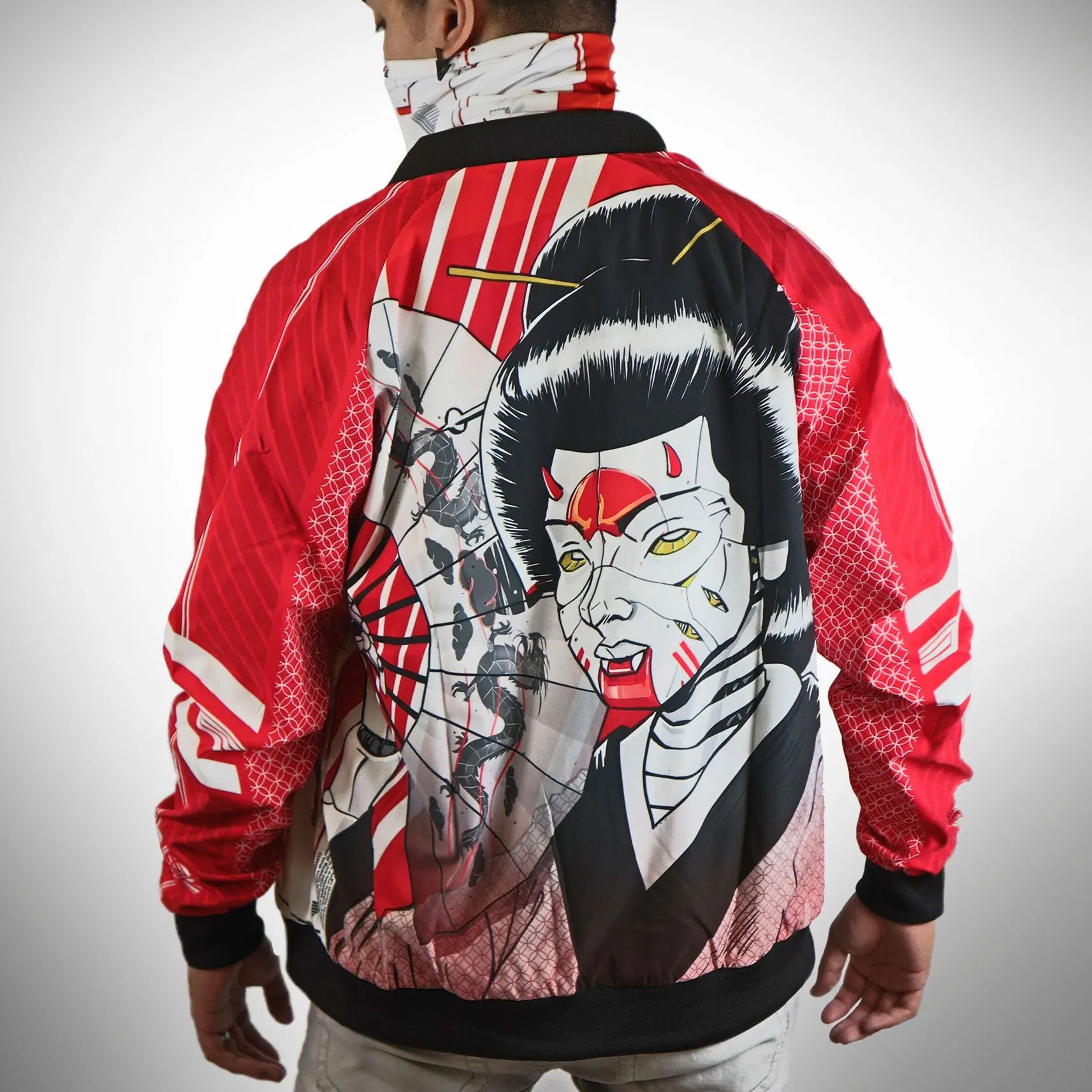 Cyber Geisha Men's Bomber Jacket