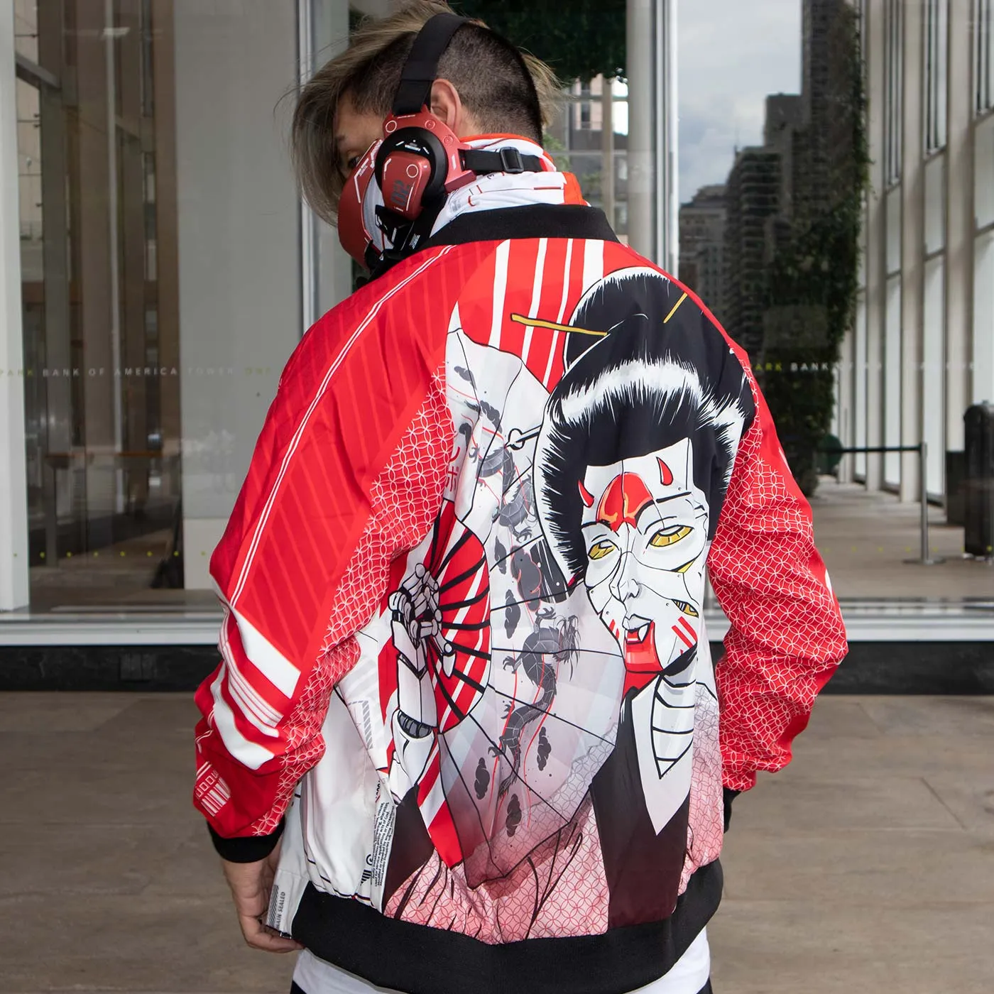 Cyber Geisha Men's Bomber Jacket