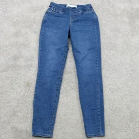 Denizen From Levis Women Jeans Skinny Leg Elastic Waist Mid Rise Blue SZ W27XL30