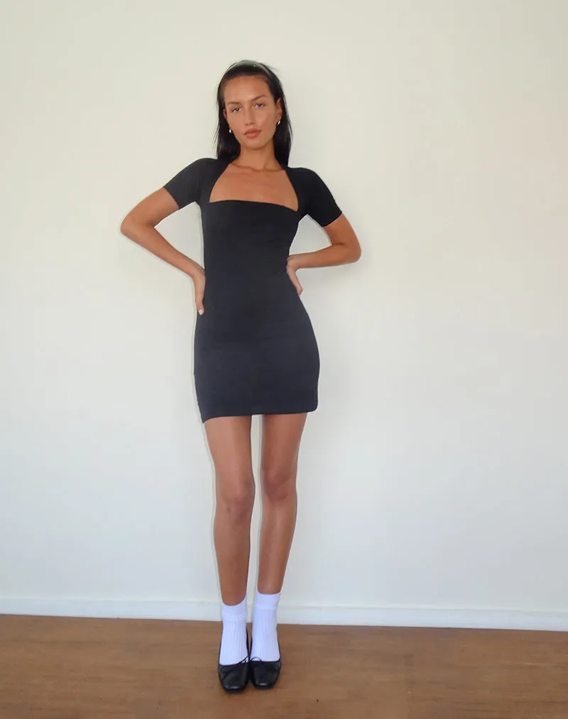 Drequa Mini Dress in Black