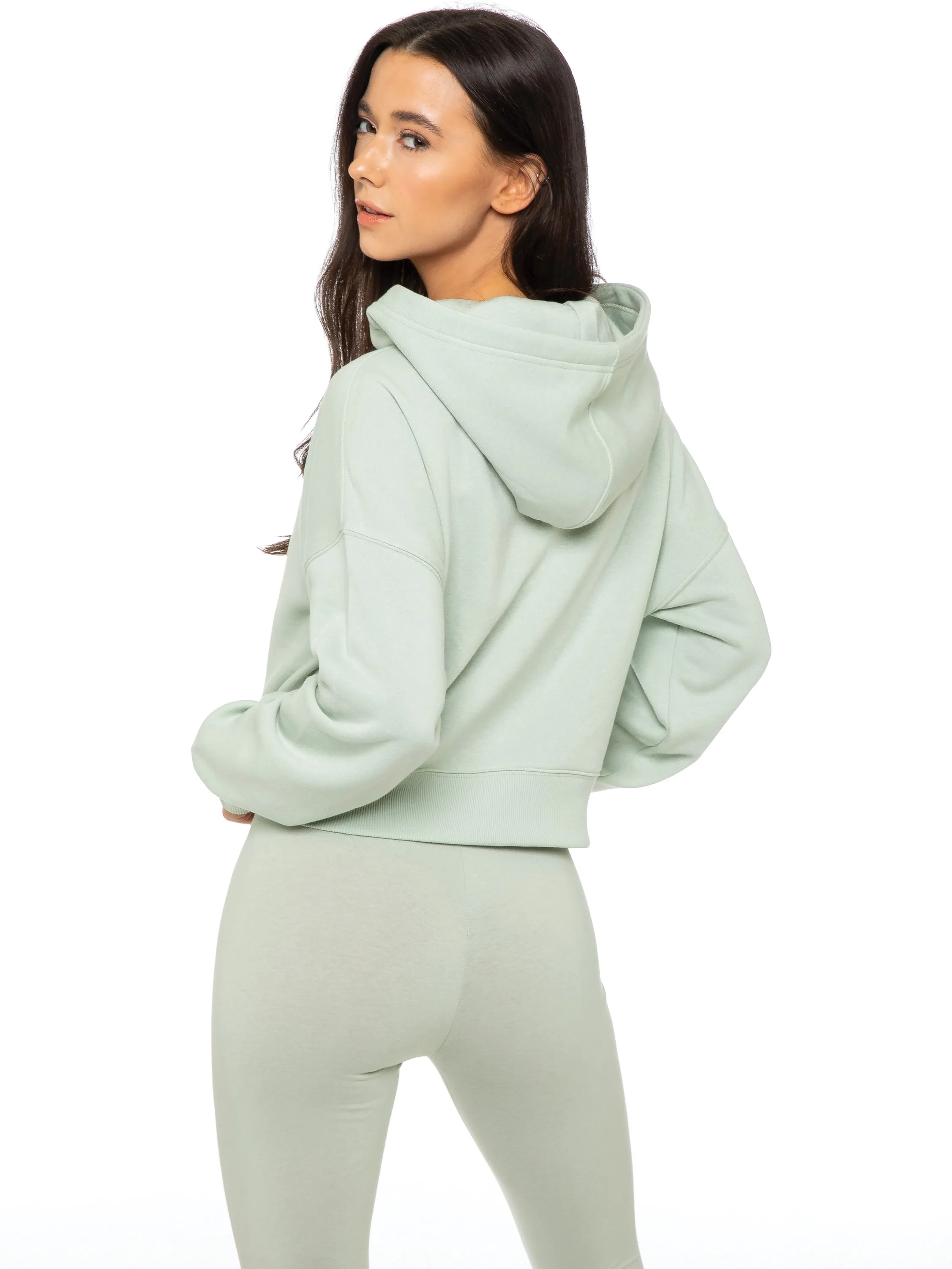 Enzo | Womens Cropped Hoodie