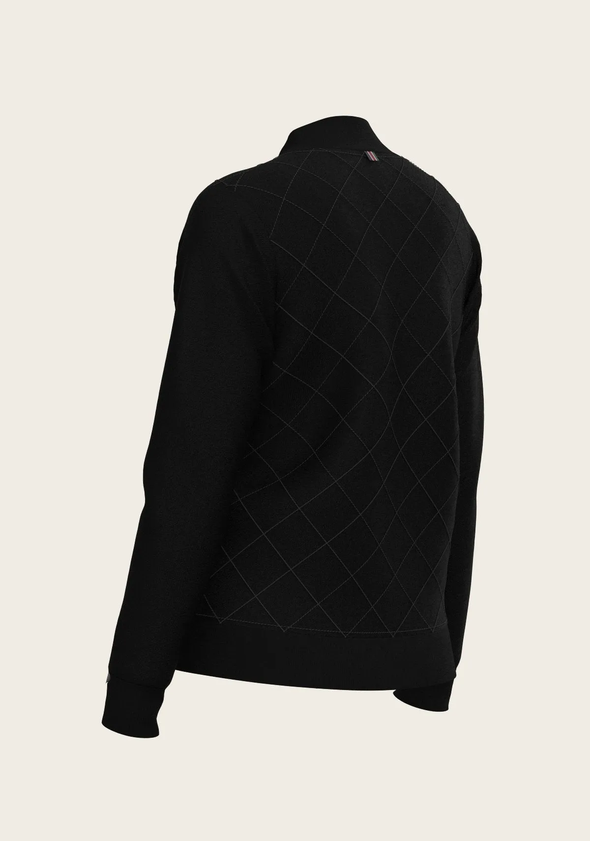  Espoir Equestrian Bouquet on Black Reversible Jacket