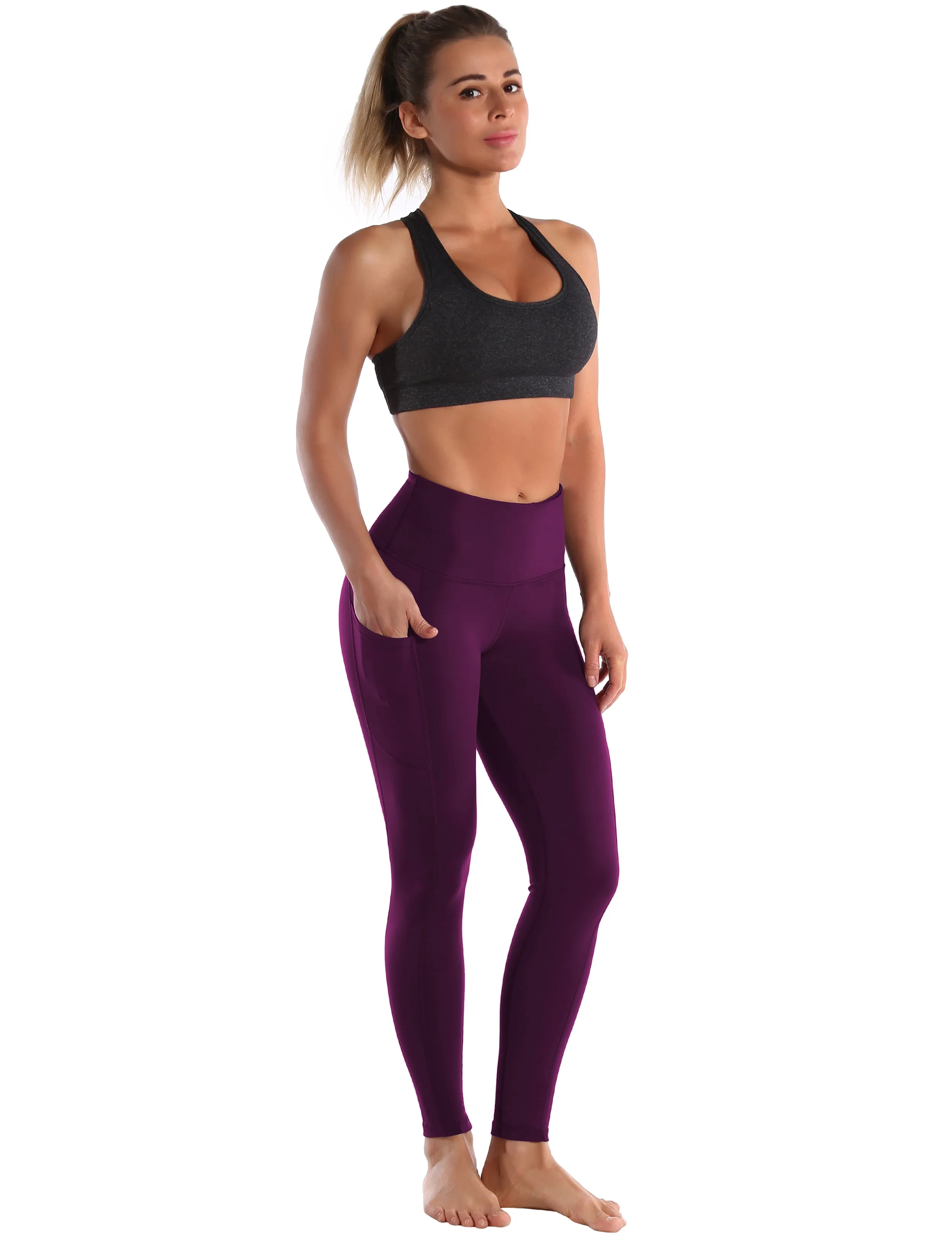 Hip Line Side Pockets Jogging Pants grapevine_Jogging