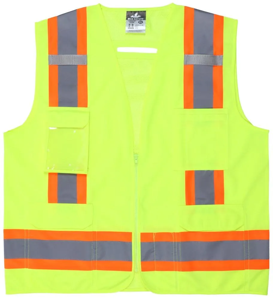 MCR Luminator Series Hi Vis Reflective Safety Vest