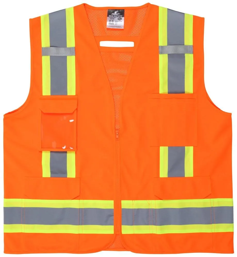 MCR Luminator Series Hi Vis Reflective Safety Vest