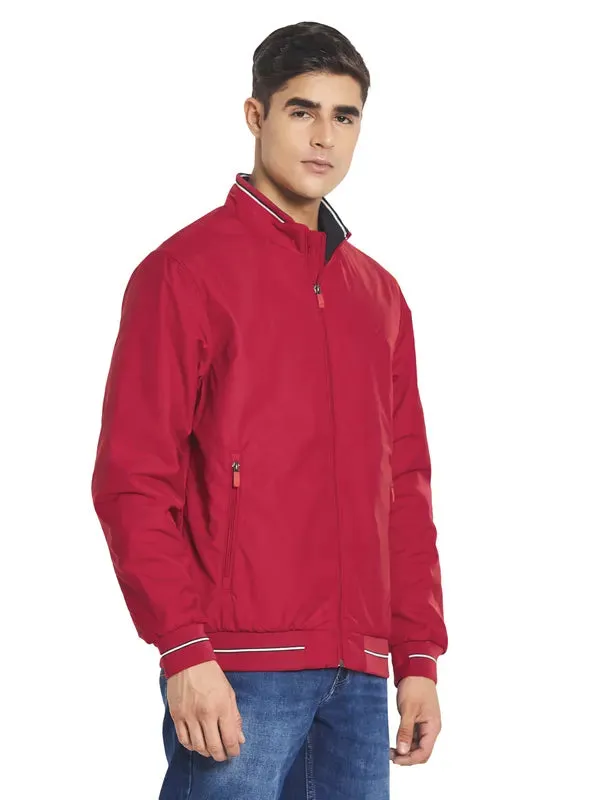 Mettle Men Red Bomber Jacket