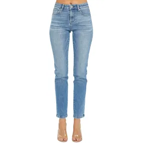 Mid Rise Relaxed Skinny Jeans