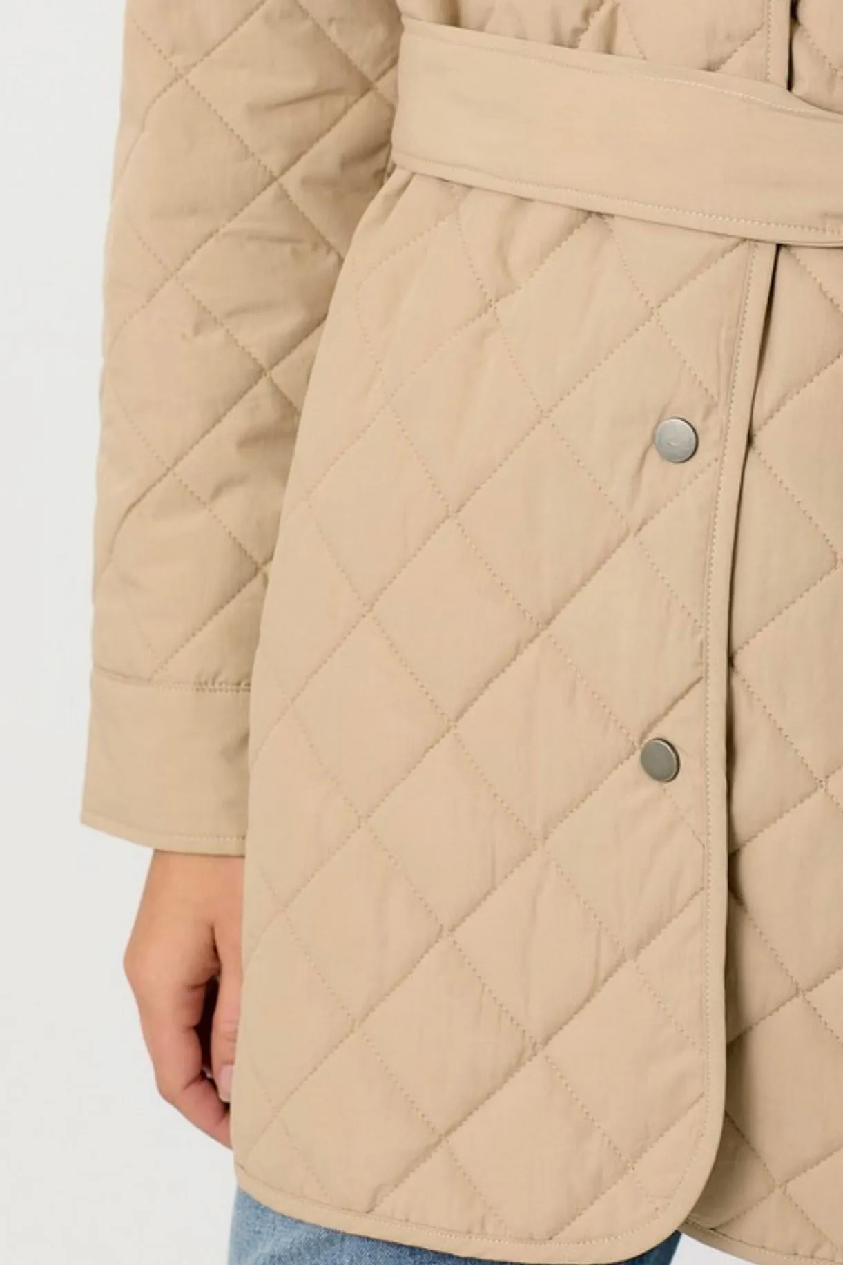 Mixed Media Quilted Jackets - 2 Colors! - FINAL SALE