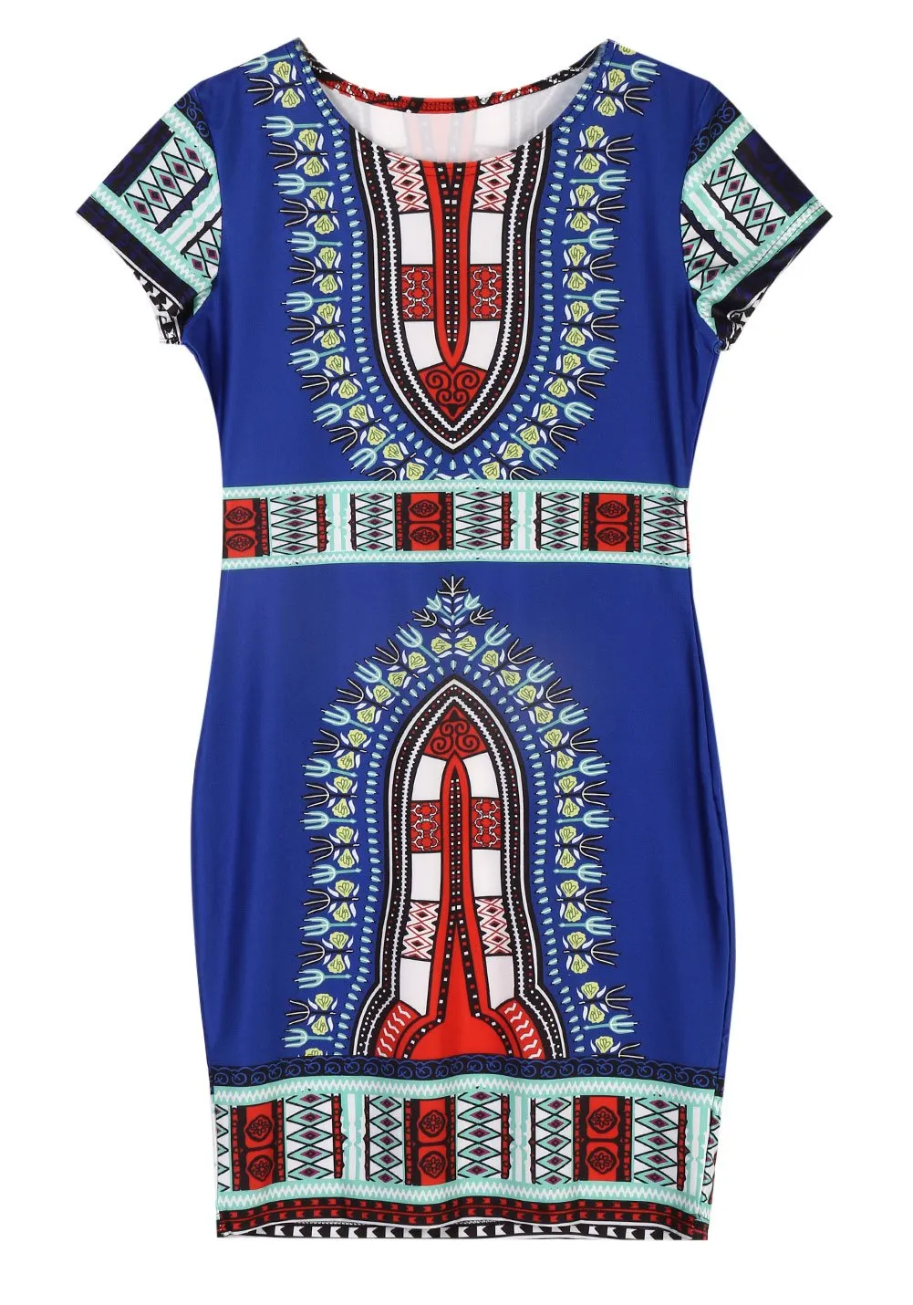 Modern African Dashiki Dress