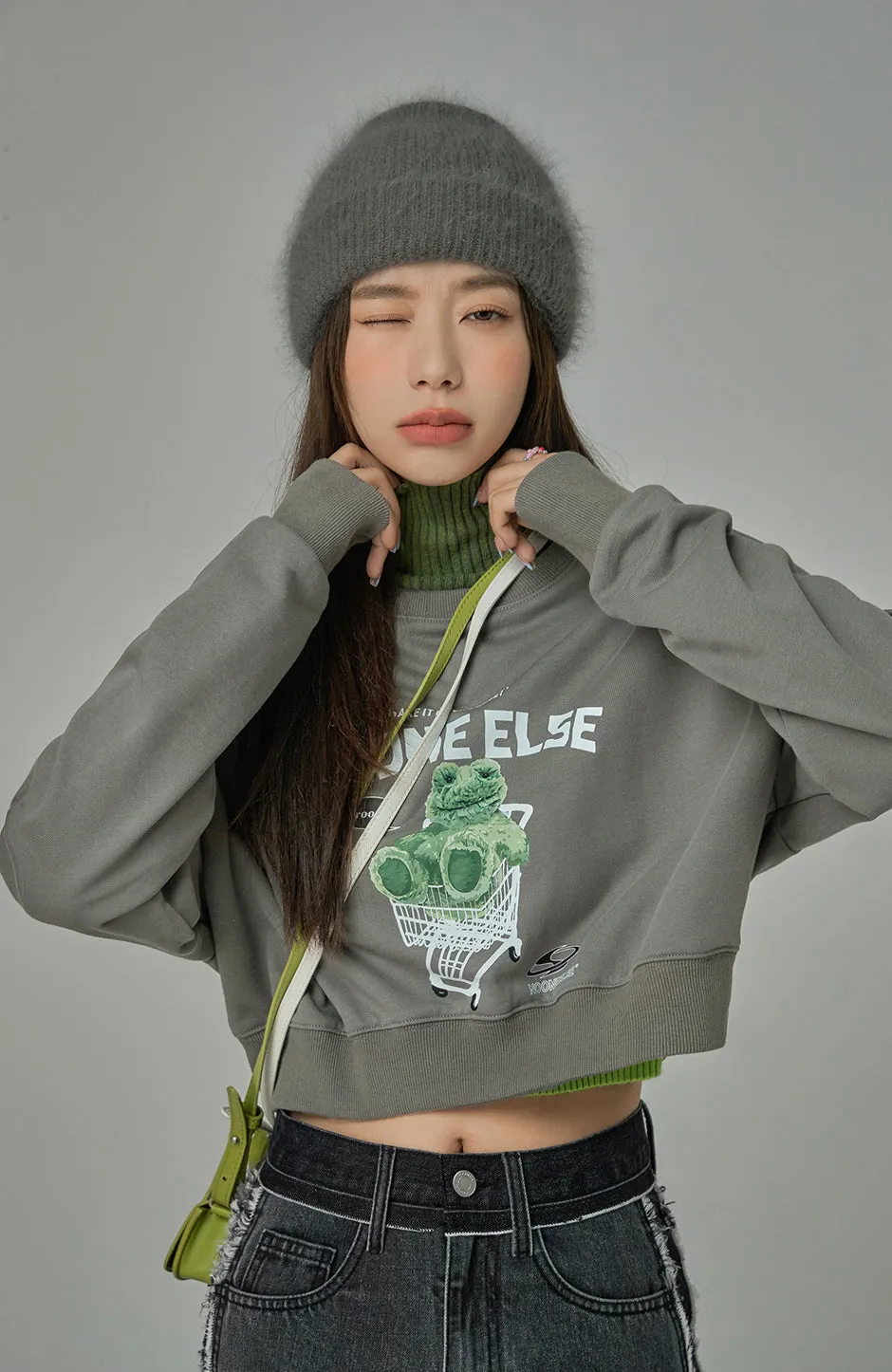 My Personal Calling Cropped Sweatshirt