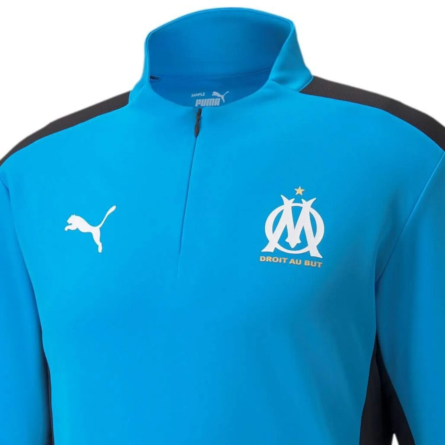 Olympique Marseille training technical Soccer tracksuit 2021/22 - Puma