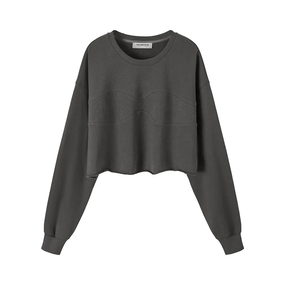 Self-Expression Cropped Sweatshirt