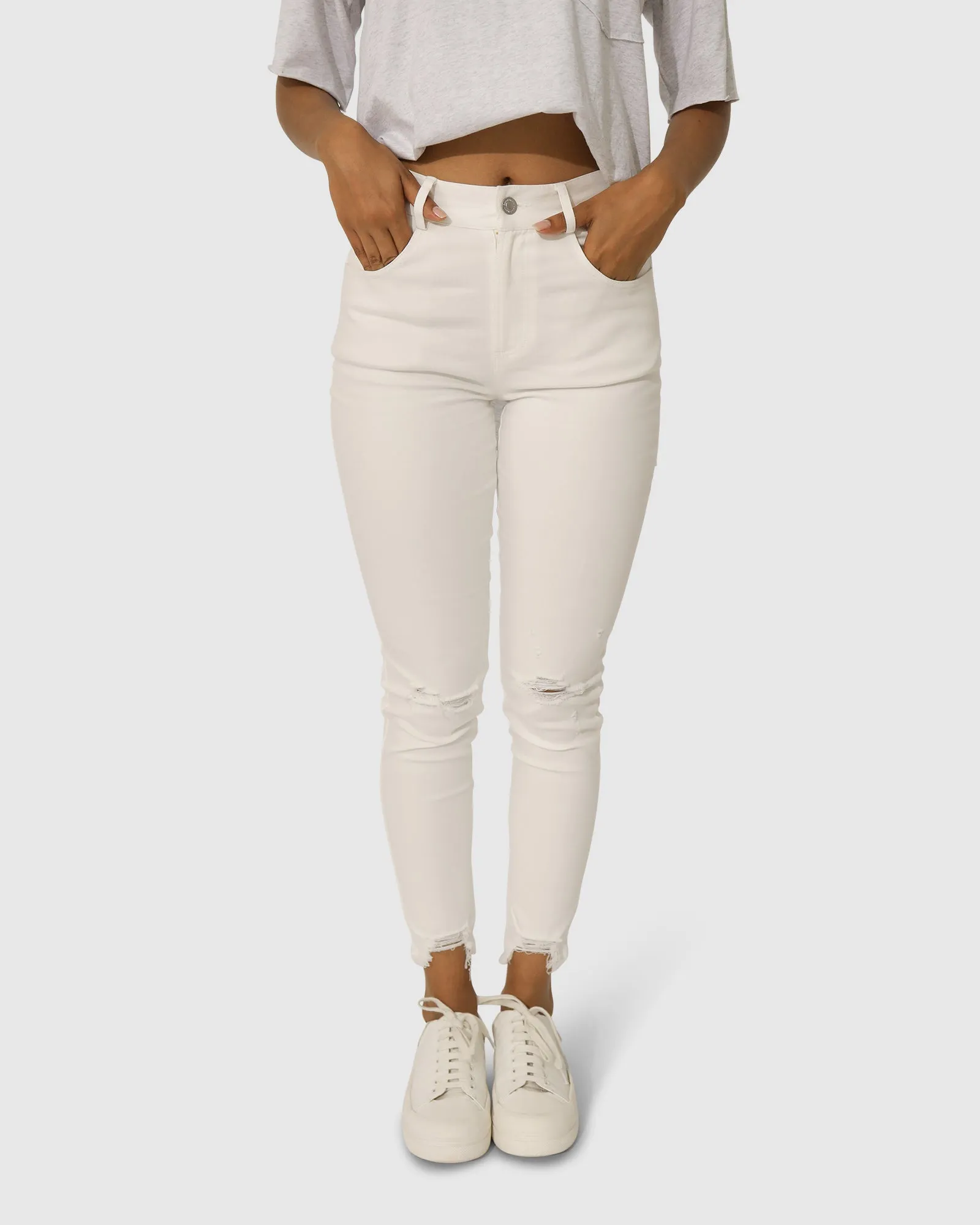 Skinny Dip Jeans - White