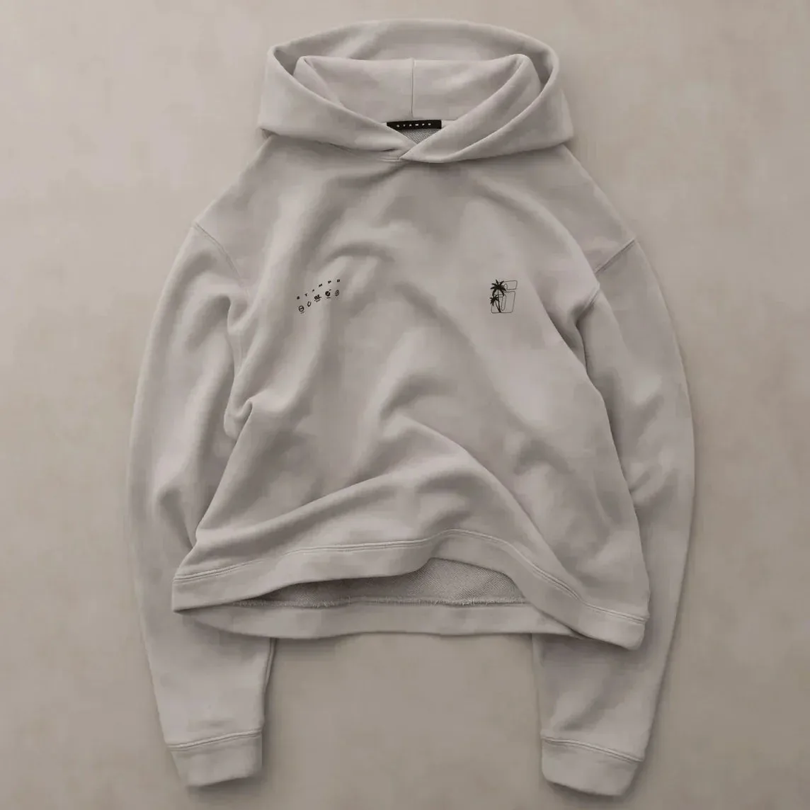 Stampd S24 Transit Tie Dye Cropped Hoodie