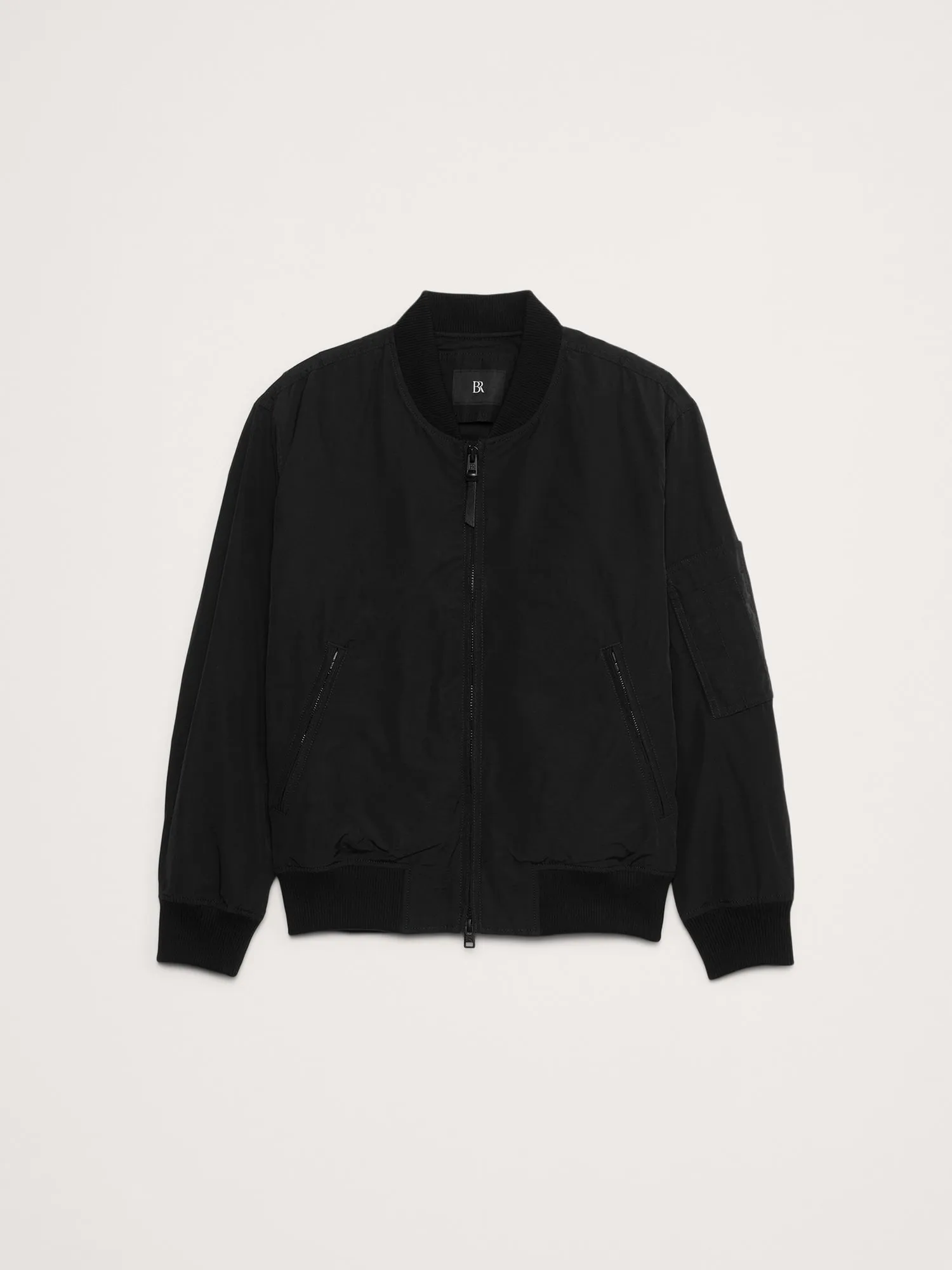 Water-Resistant Bomber Jacket